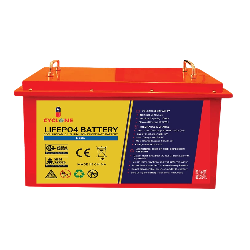 LiFePo4 Battery CHB51.2V100Ah